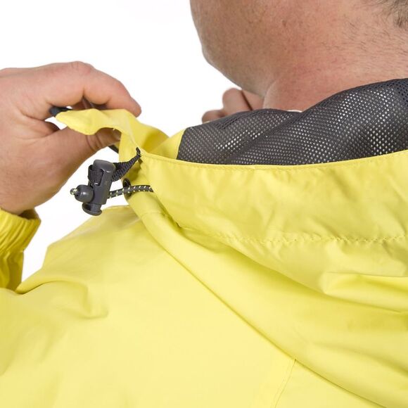 Trespass Adults Unisex Qikpac Packaway Waterproof Jacket / Yellow - Picture 3 of 8